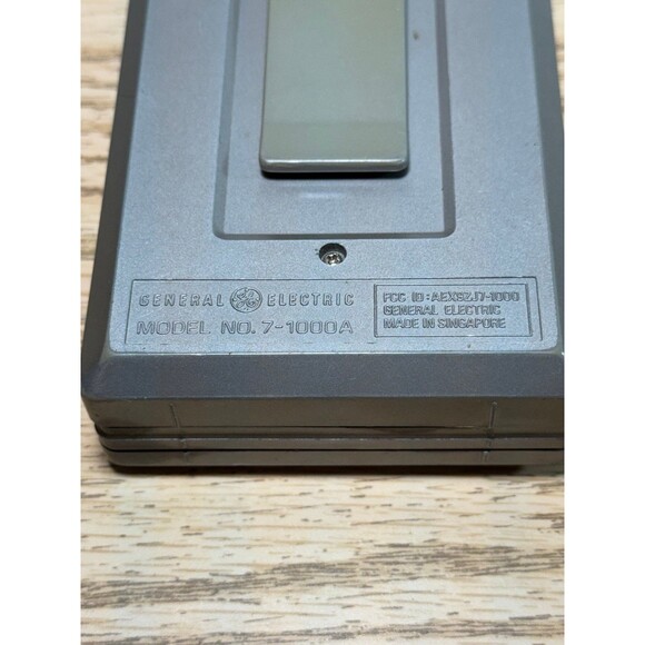 Vintage GE General Electric AM FM Headset Radio Model No 7-1000A Tested‎ Working - Picture 6 of 7